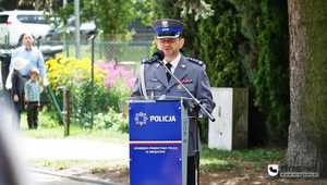 Przemowa Komendanta Powiatowego Policji w Mrągowie
