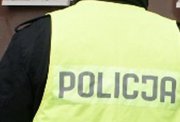 żółta kamizelka odblaskowa z napisem policja