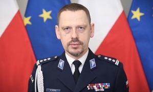 Komendant Główny Policji insp. Marek Boroń