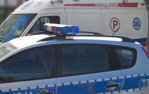 radiowóz i karetka pogotowia