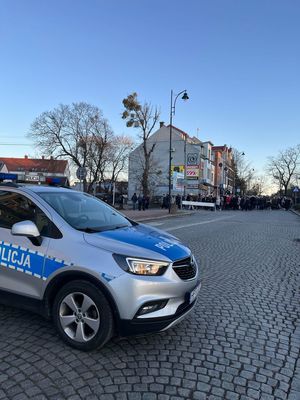 Zabezpieczenie Drogi Krzyżowej w Mrągowie