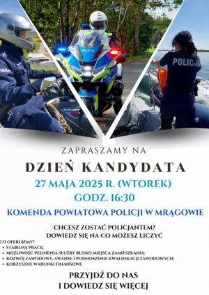 zaproszenie na Dzień Kandydata