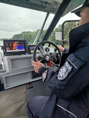 Akcja poszukiwawcza na jeziorze Czos