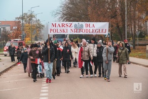 uczestnicy przemarszu