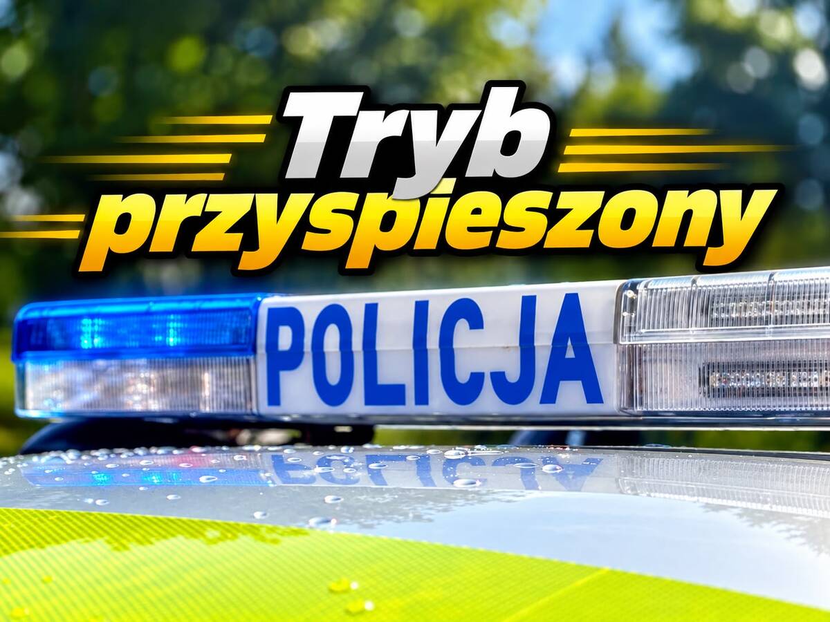 59‑letni kierowca skazany na 1 rok i 6 miesięcy pozbawienia wolności